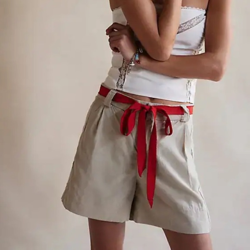 NWOT Free People Perfect Prep Trouser Shorts